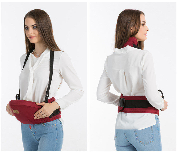 Explore the World with Comfort: Multifunctional Baby Lumbar Stool Carrier