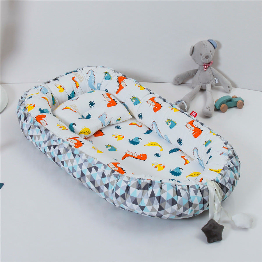 Baby Pillow Travel Folding Crib