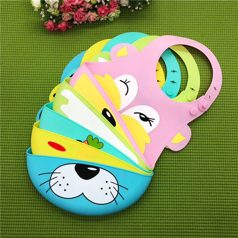 Baby silicone food meal Adjustable bibs