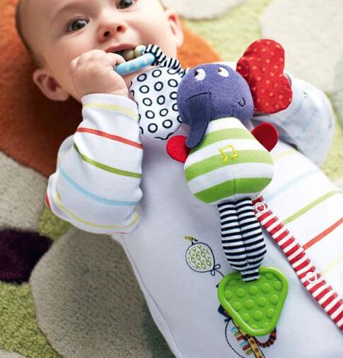 Musical Elephant Teether Baby Toys