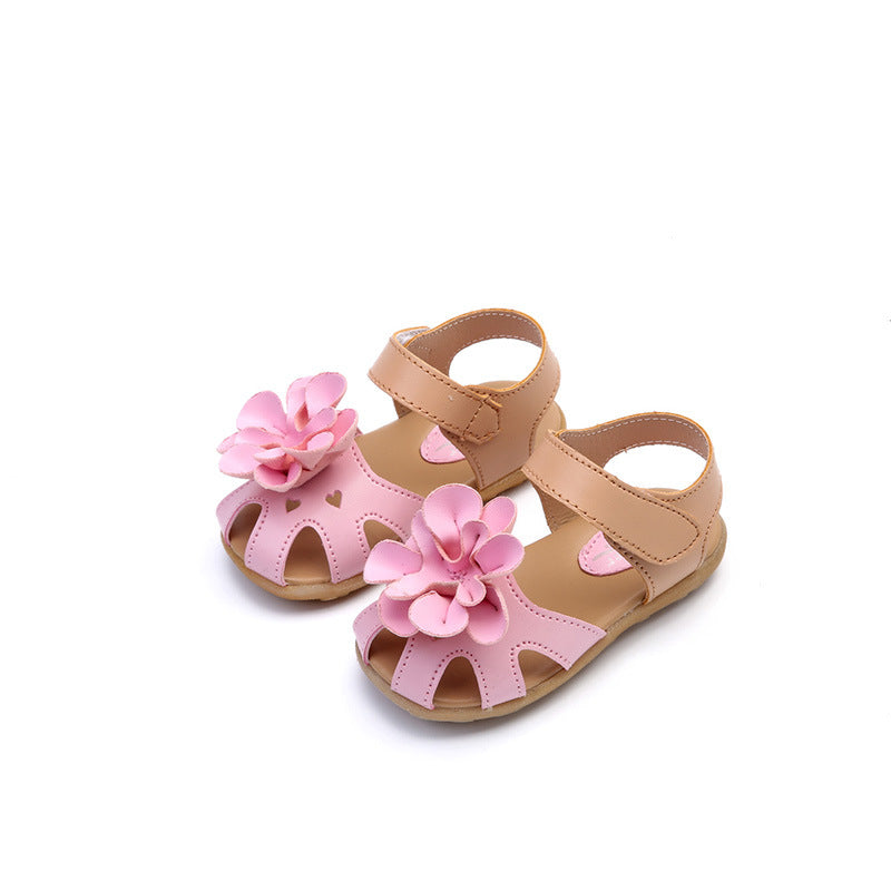 Flower princess baby shoes
