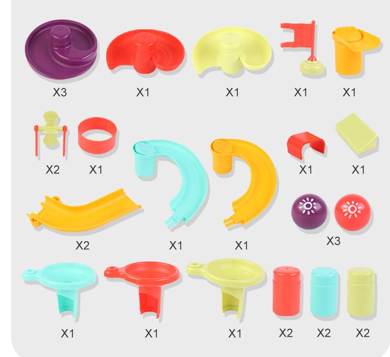 Baby fun turn the music track toys