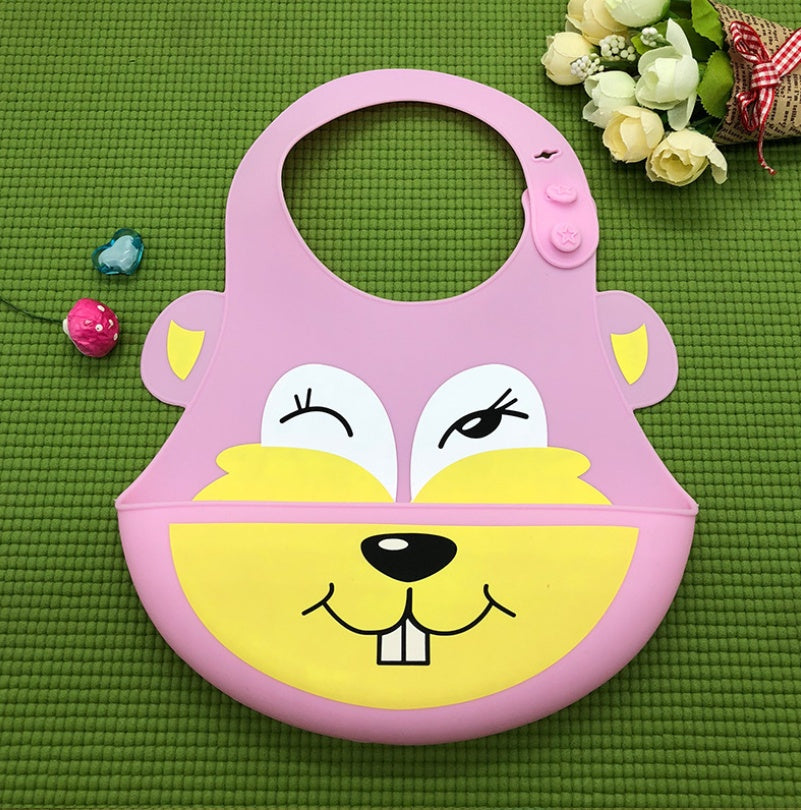 Baby silicone food meal Adjustable bibs