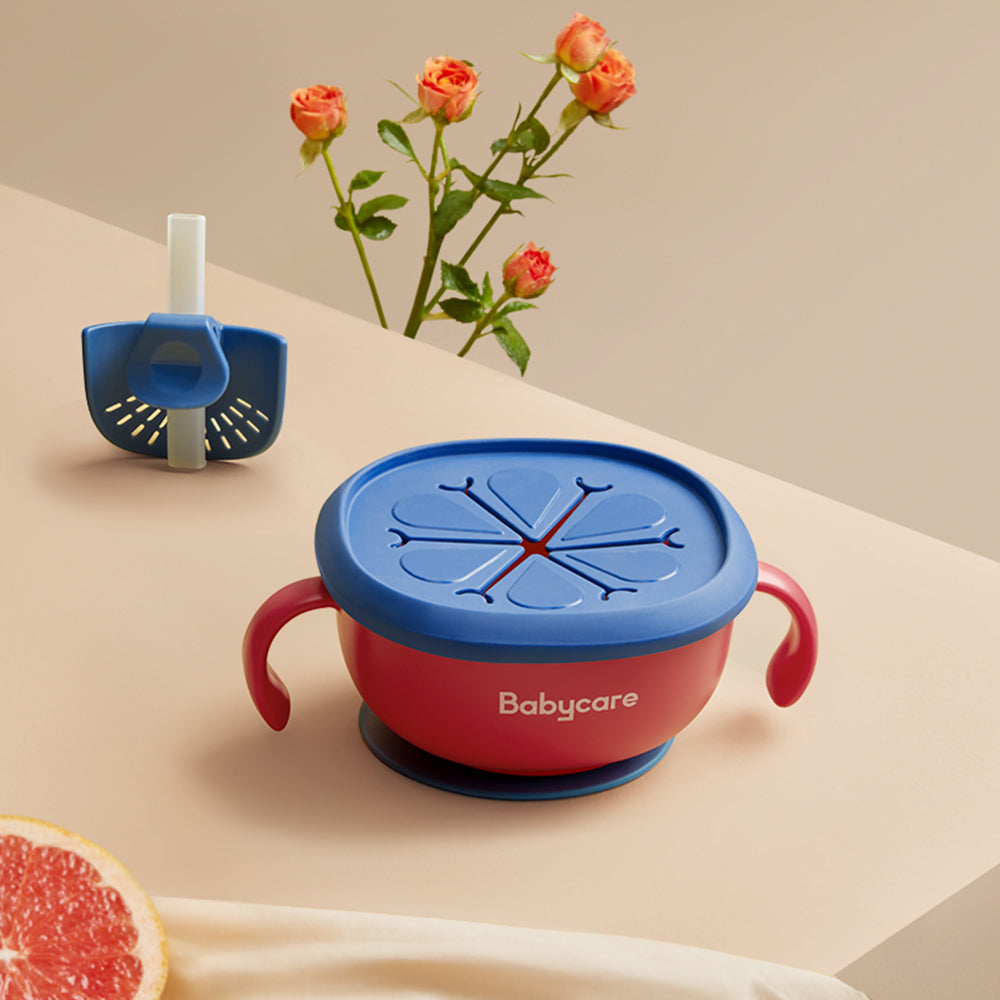 3 in 1 Baby Feeding Snack Soup Bowl