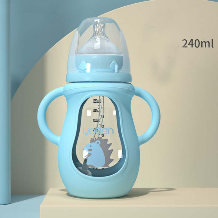 Insulated Baby Bottle – Anti-Scalding Sleeve