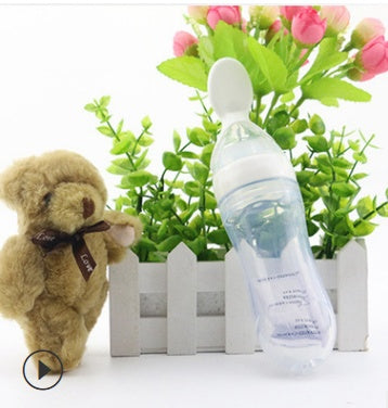 Baby Spoon Bottle Feeder – Silicone