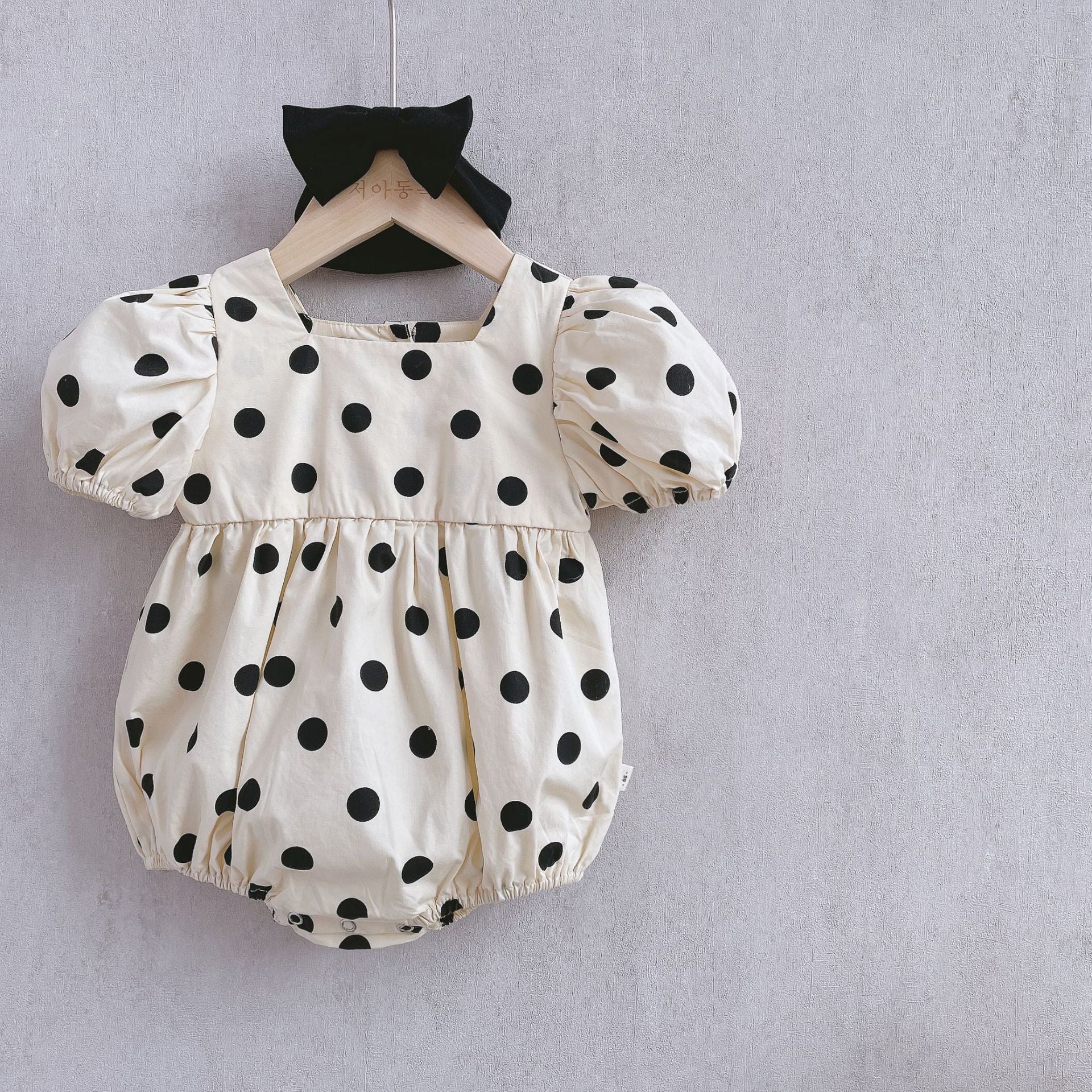 Pure Cotton Western-style Baby Girl Romper