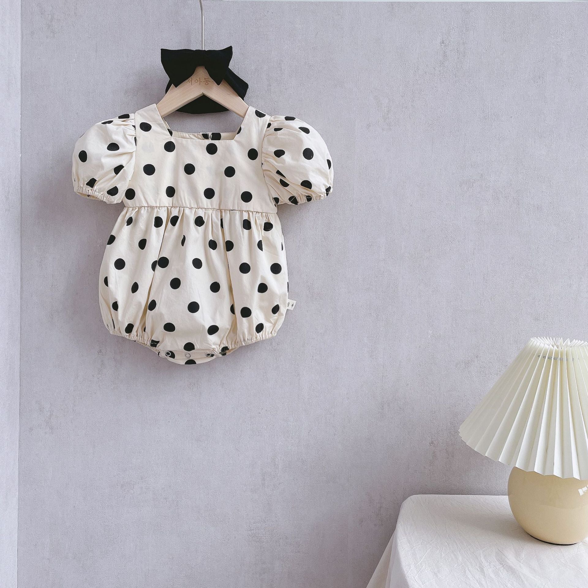 Pure Cotton Western-style Baby Girl Romper