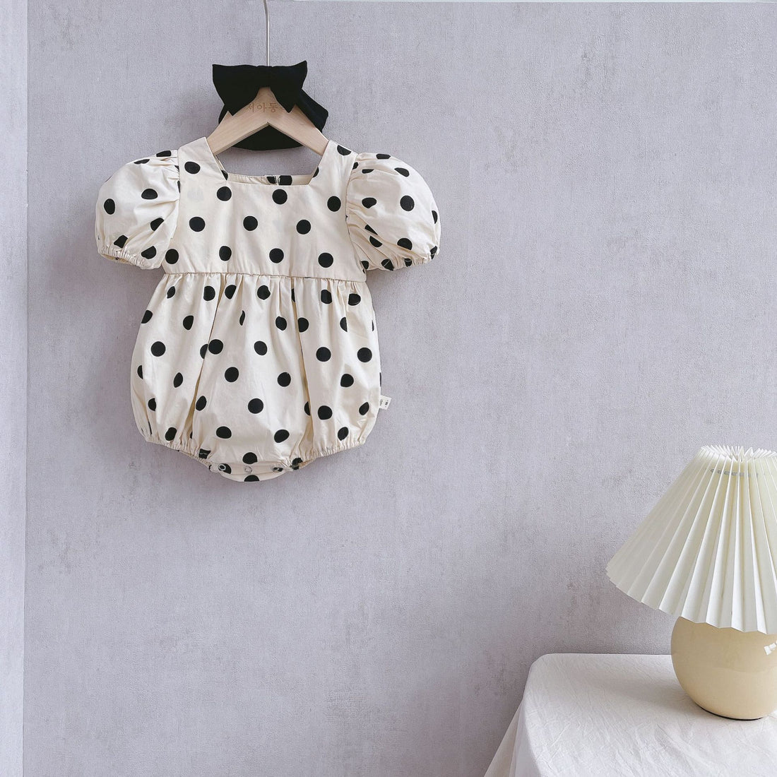 Pure Cotton Western-style Baby Girl Romper