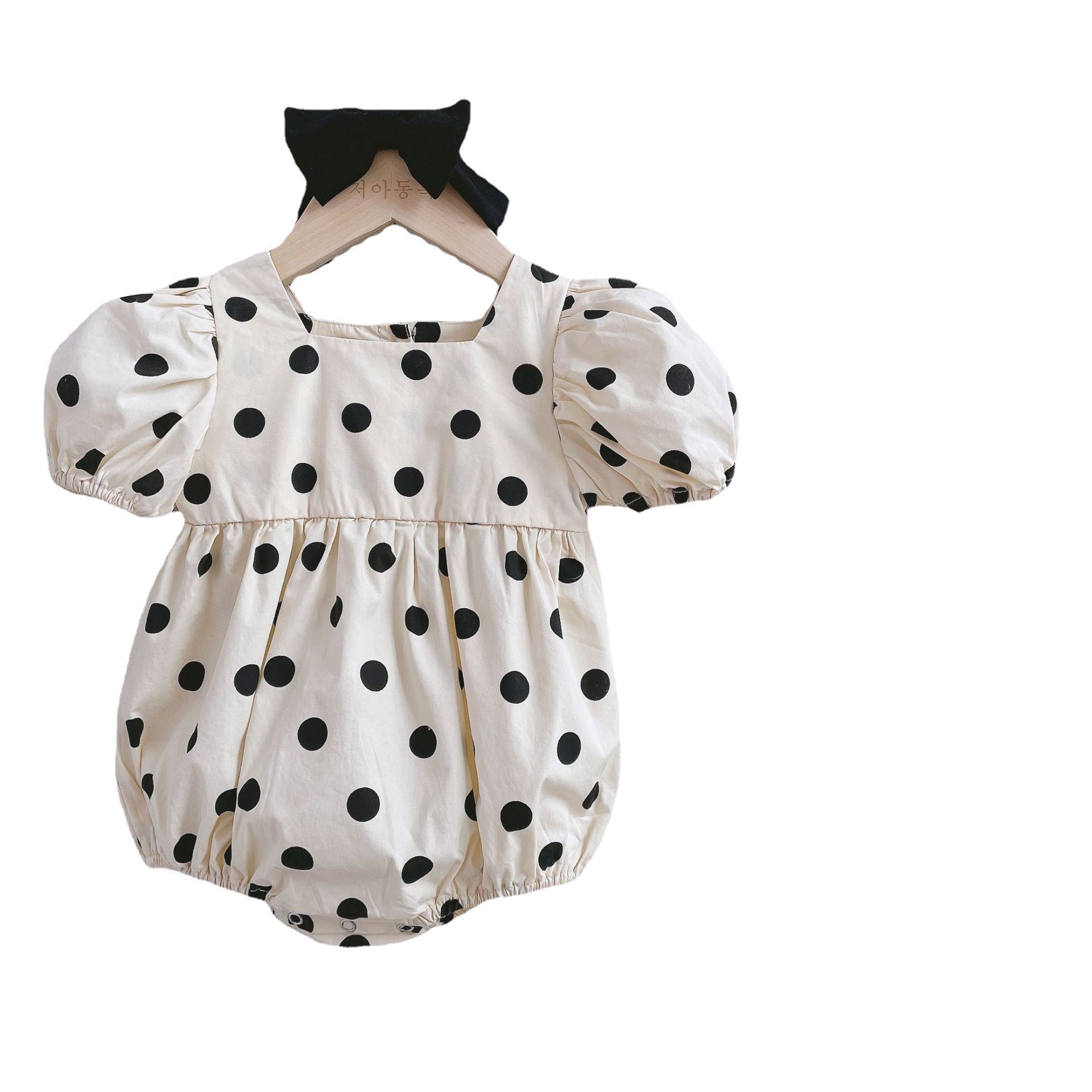 Pure Cotton Western-style Baby Girl Romper