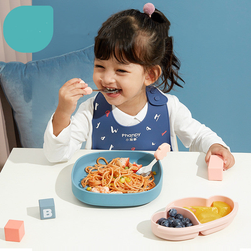 Portable Silicone Self Feeding Sucker Plate