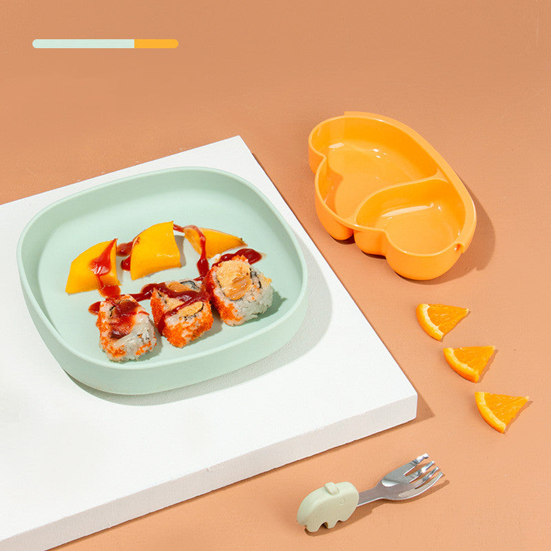 Portable Silicone Self Feeding Sucker Plate