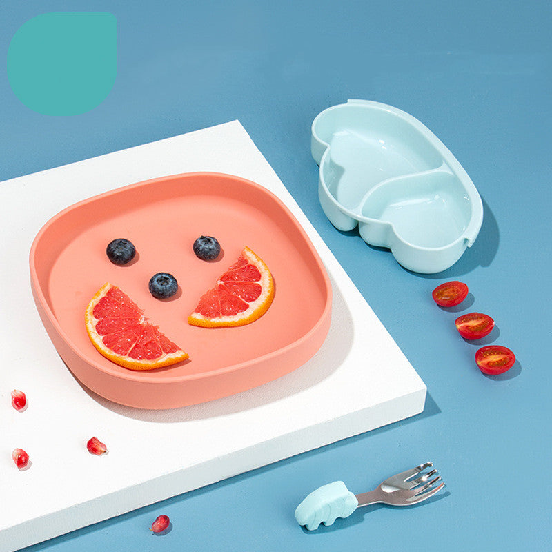 Portable Silicone Self Feeding Sucker Plate