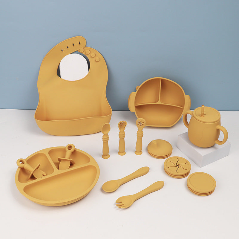 Silicone Baby Feeding Solid Food Set