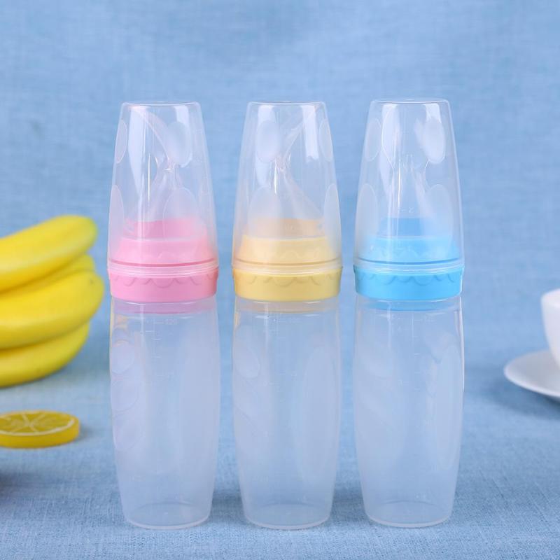 Squeeze Baby Feeding Spoon