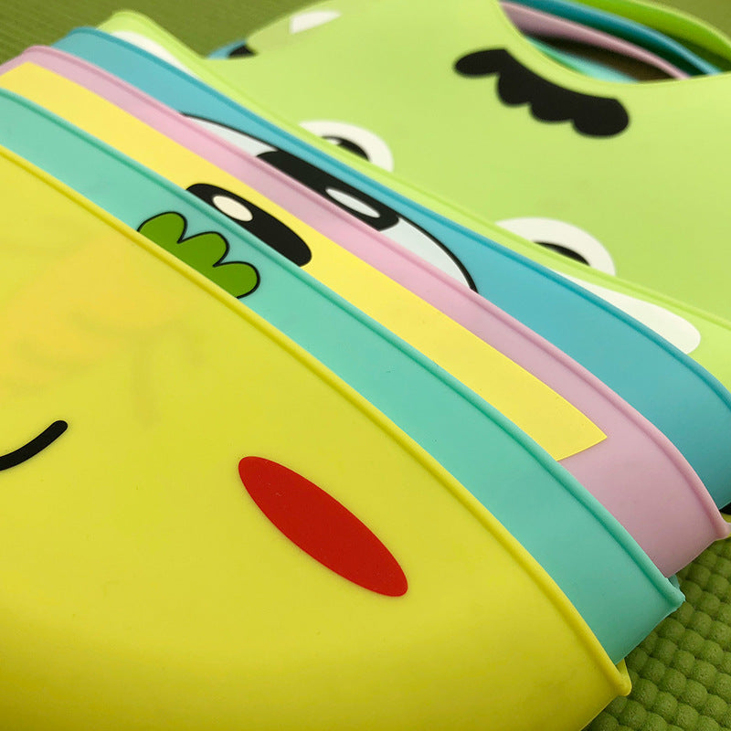 Baby silicone food meal Adjustable bibs