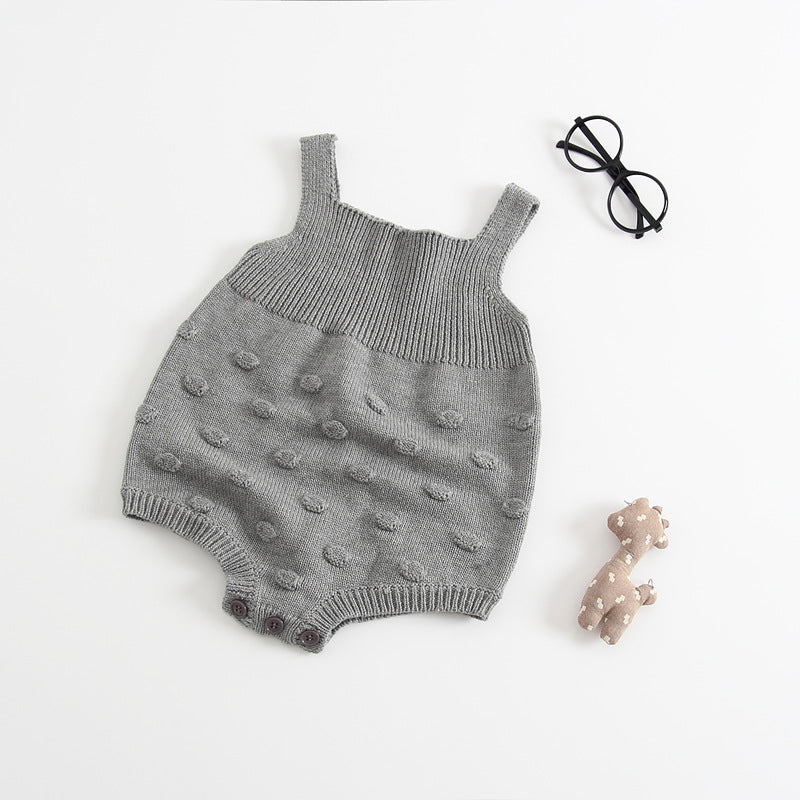 Knitted Baby Romper