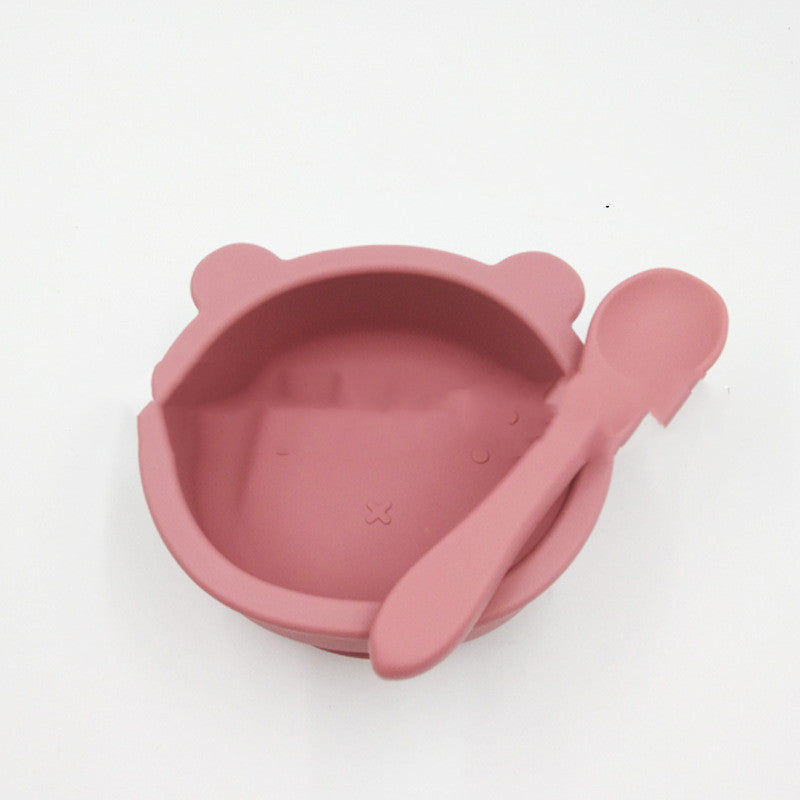 Suction Cup Silicone Baby Feeding Bowl