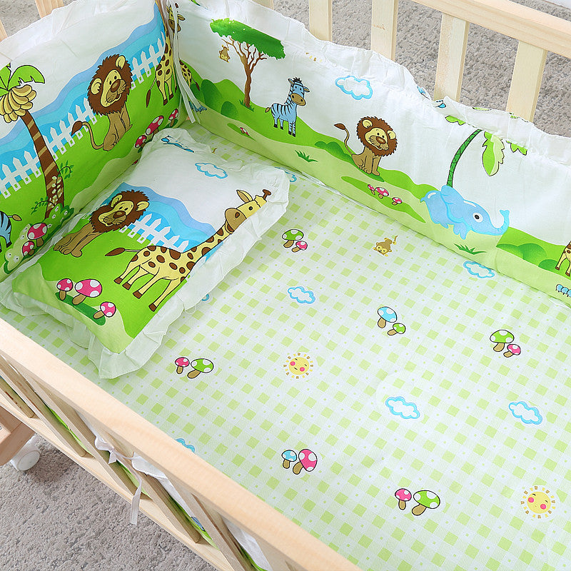 Baby Mattress Cotton Five-piece Crib