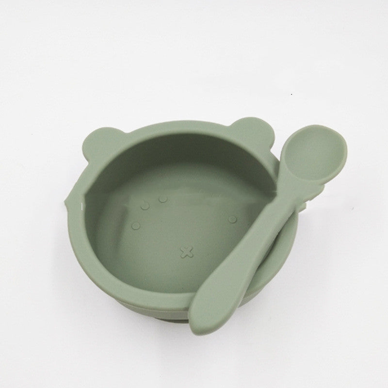 Suction Cup Silicone Baby Feeding Bowl