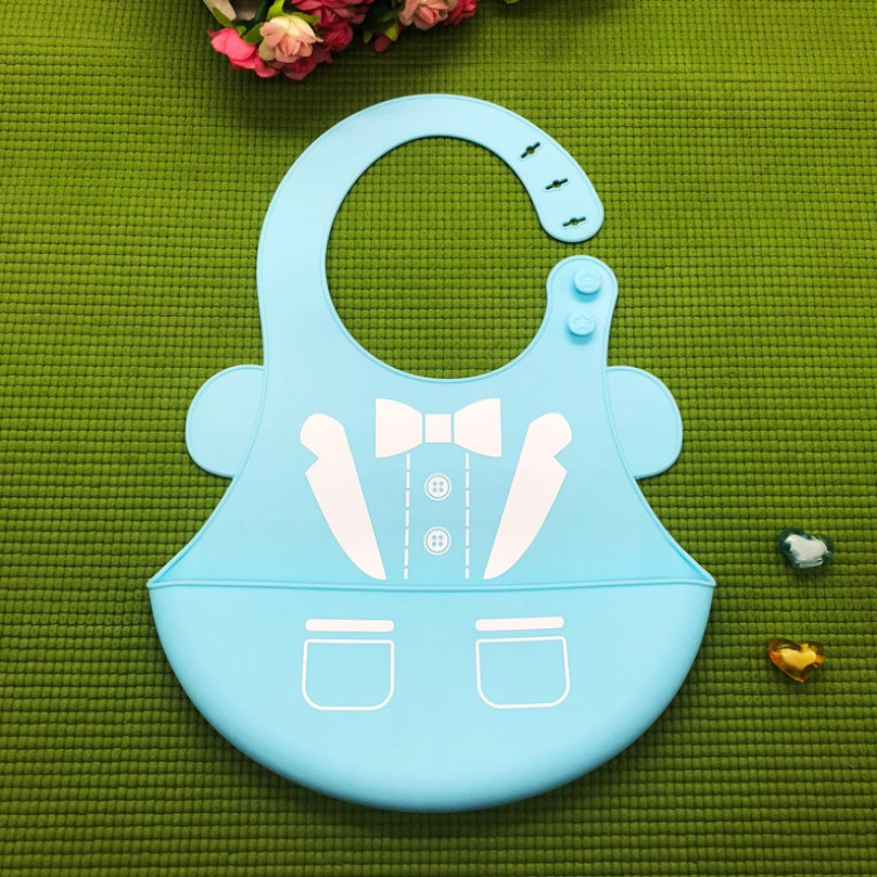 Baby silicone food meal Adjustable bibs