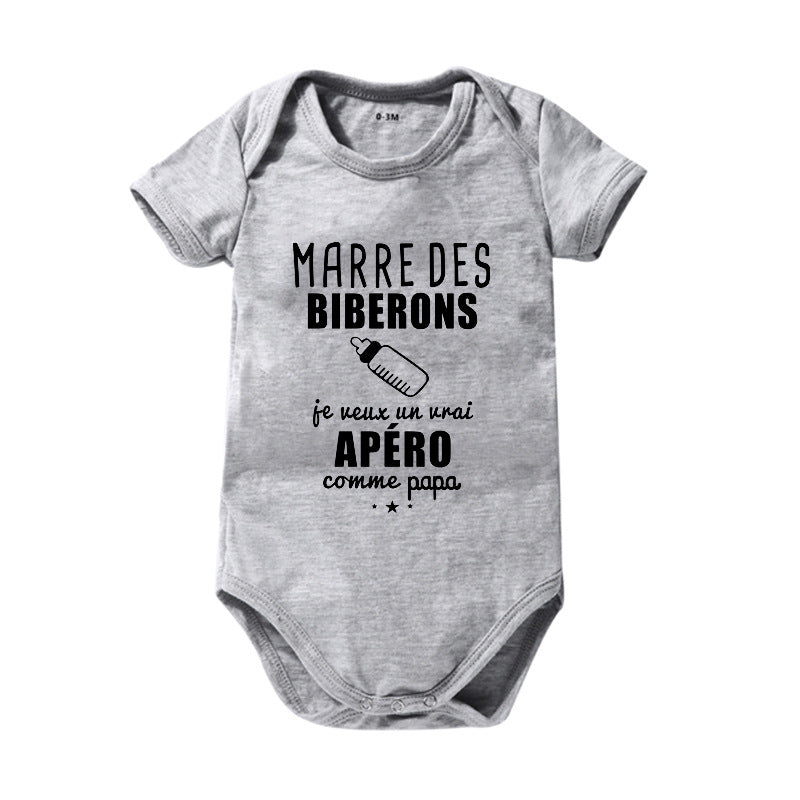 Pure Cotton One-pieces Baby Romper