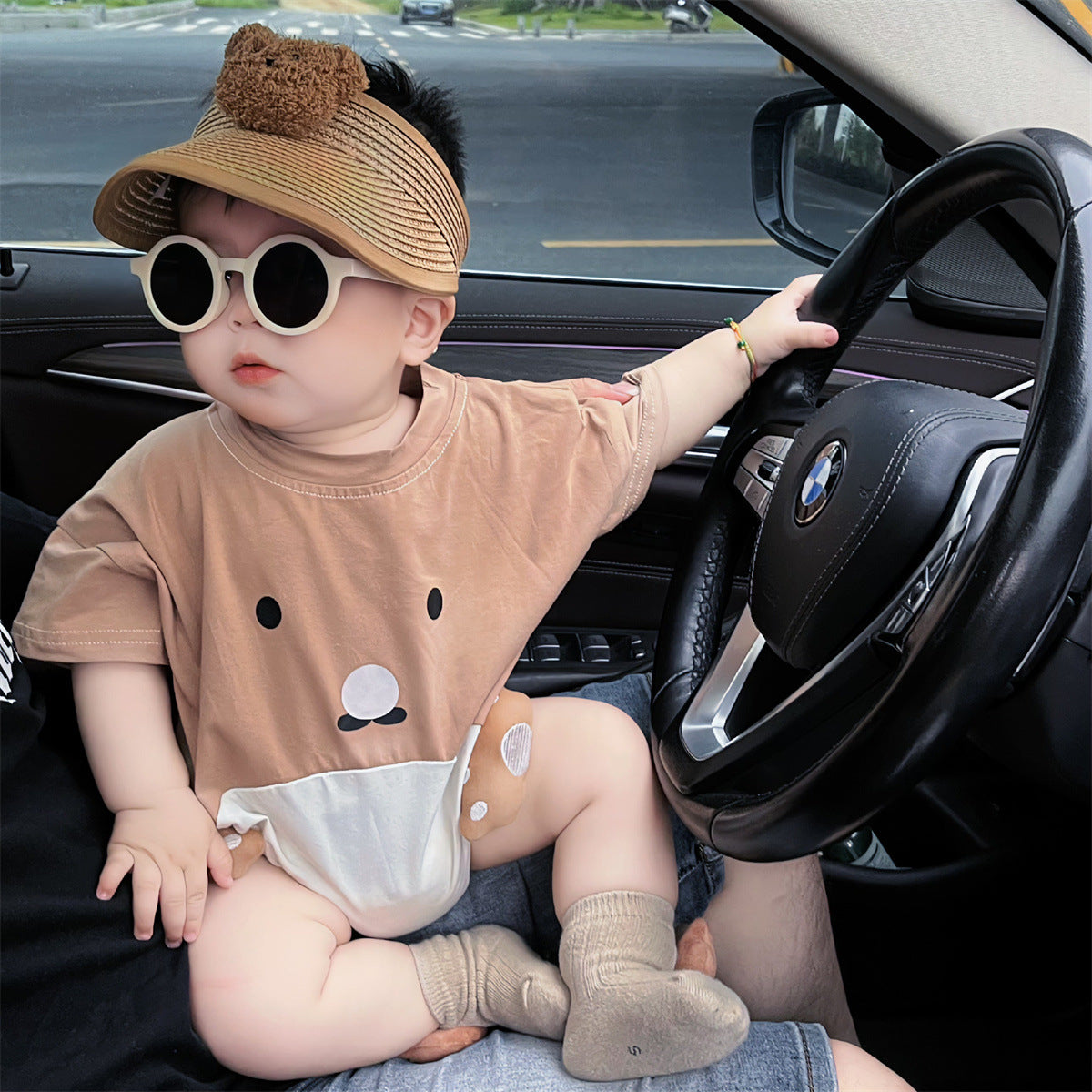 Newborn Cotton Triangle Baby Rompers