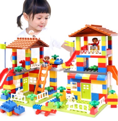 Children's puzzle building block toys