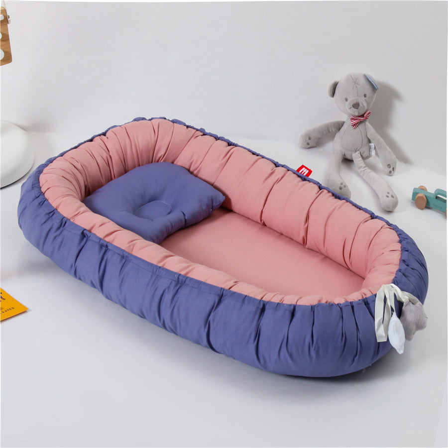 Baby Pillow Travel Folding Crib