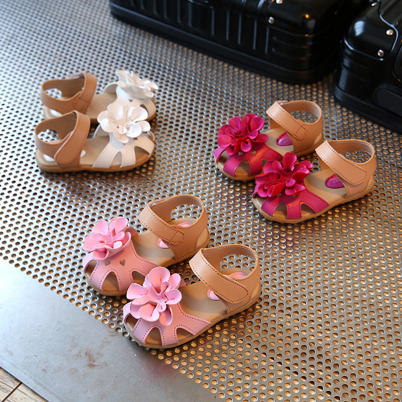 Flower princess baby shoes