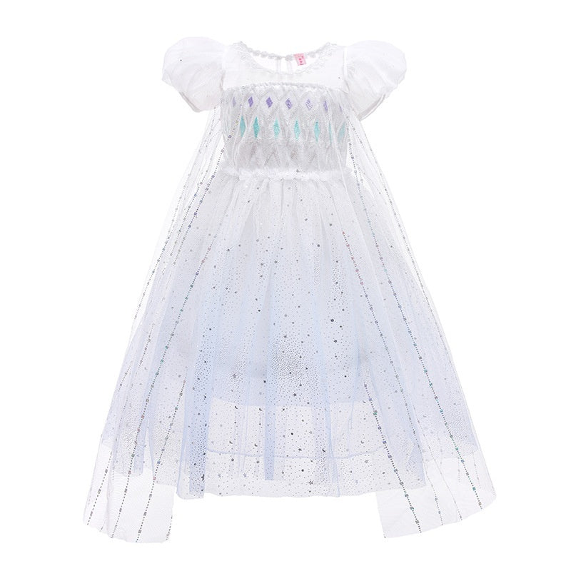 Princess Elsa Girls Baby Gradient Dress