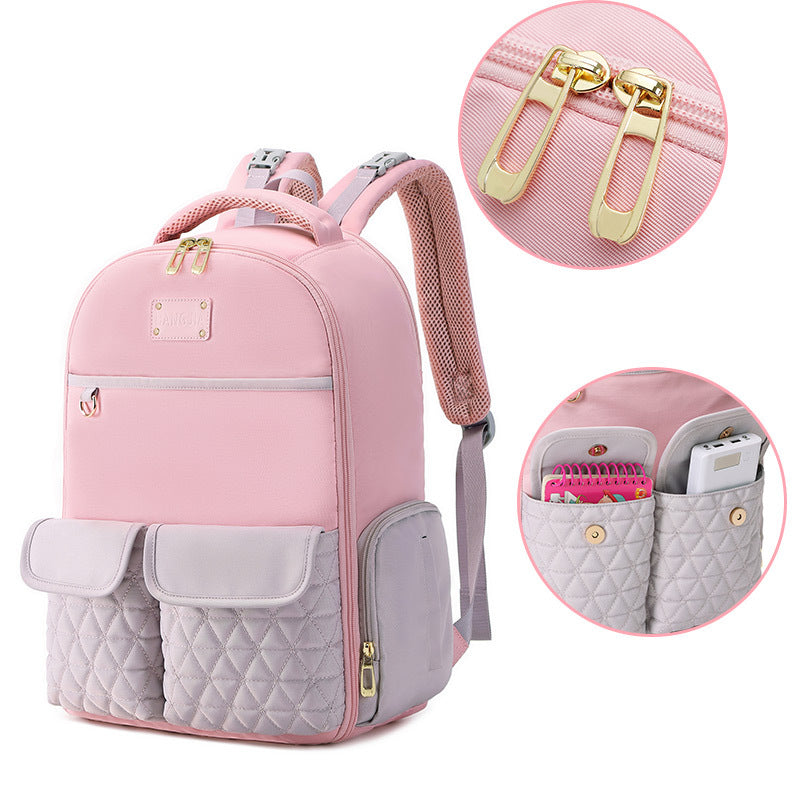 Large Capacity Multi-pocket Baby Diaper Bag