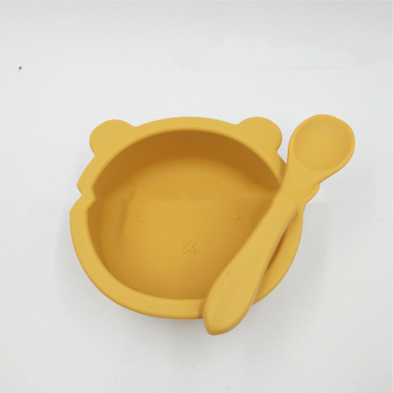 Suction Cup Silicone Baby Feeding Bowl