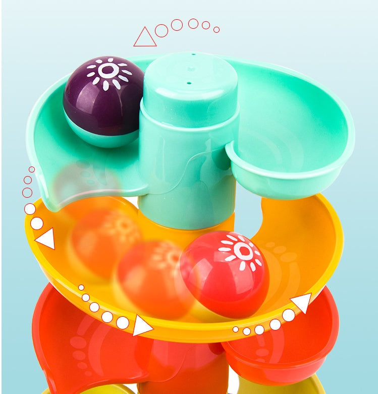 Baby fun turn the music track toys