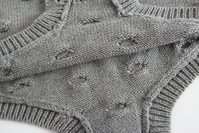 Knitted Baby Romper