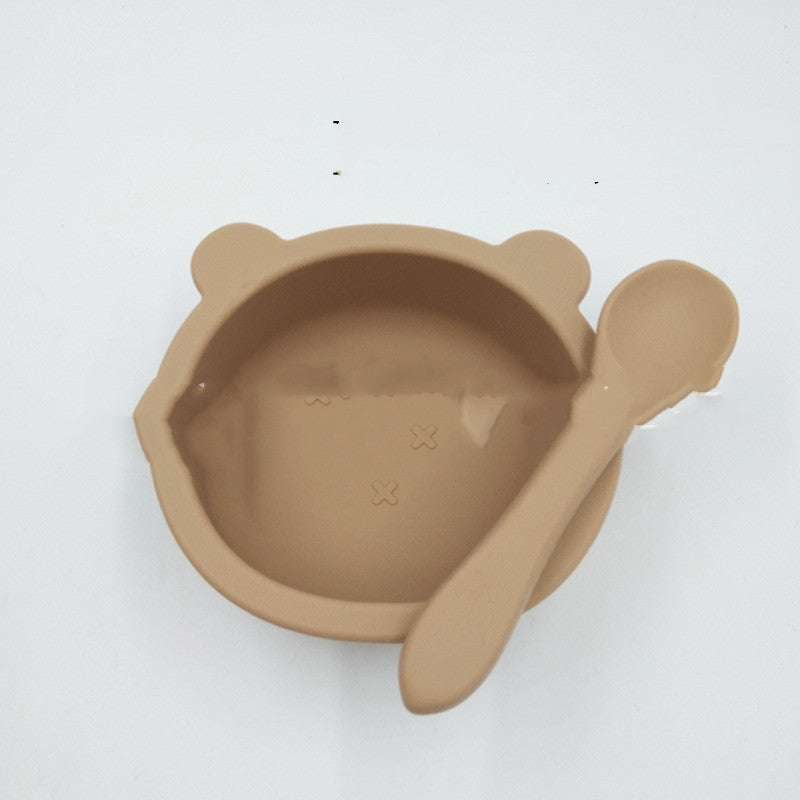 Suction Cup Silicone Baby Feeding Bowl