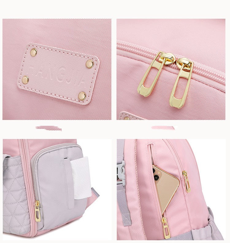 Large Capacity Multi-pocket Baby Diaper Bag