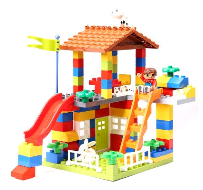 Children's puzzle building block toys
