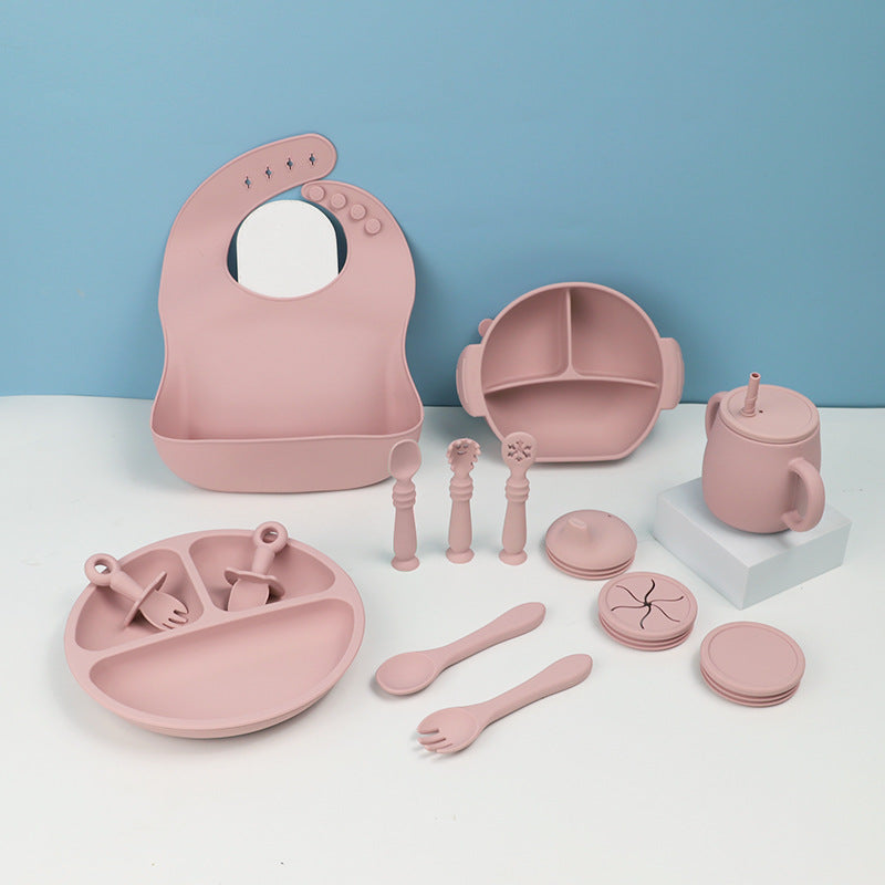 Silicone Baby Feeding Solid Food Set
