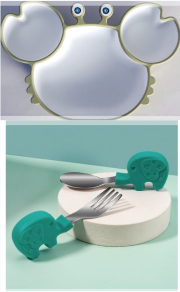 Silicone Non-slip Baby Feeding Bowl
