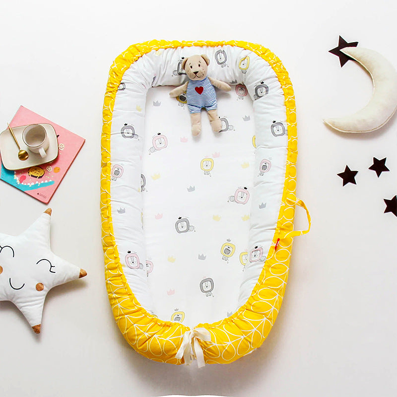 Cotton Bionic Coaxing Sleep Baby Isolation Crib