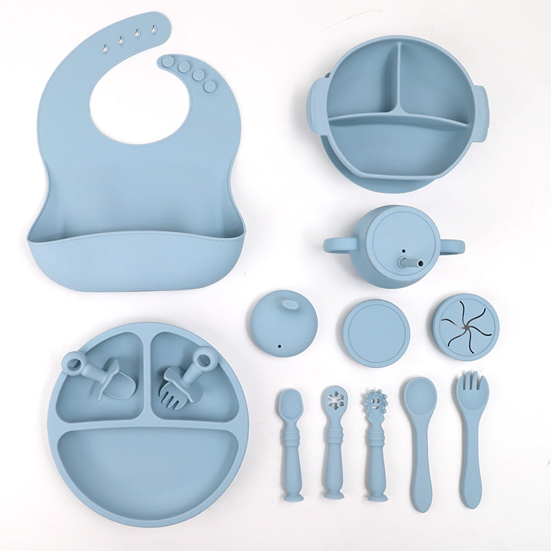 Silicone Baby Feeding Solid Food Set