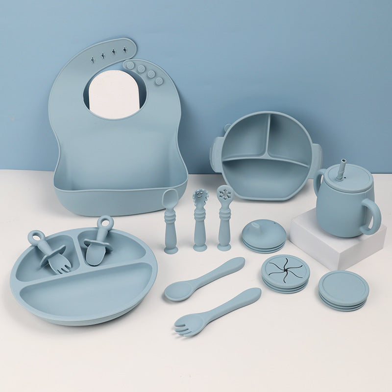 Silicone Baby Feeding Solid Food Set