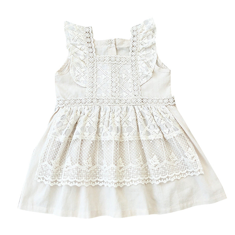 Girl's lace baby princess dress