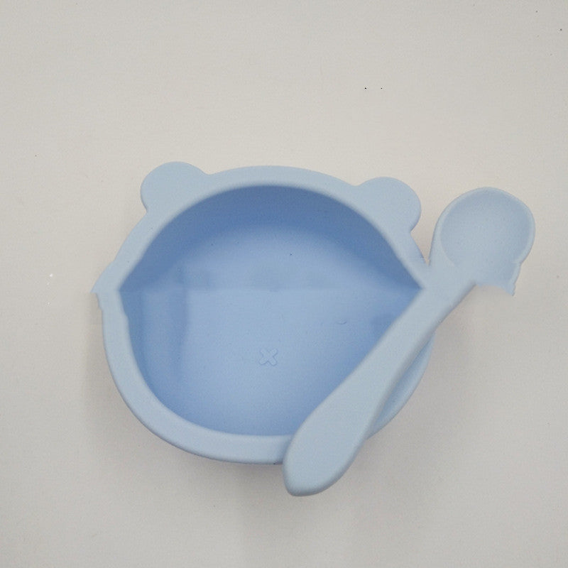 Suction Cup Silicone Baby Feeding Bowl