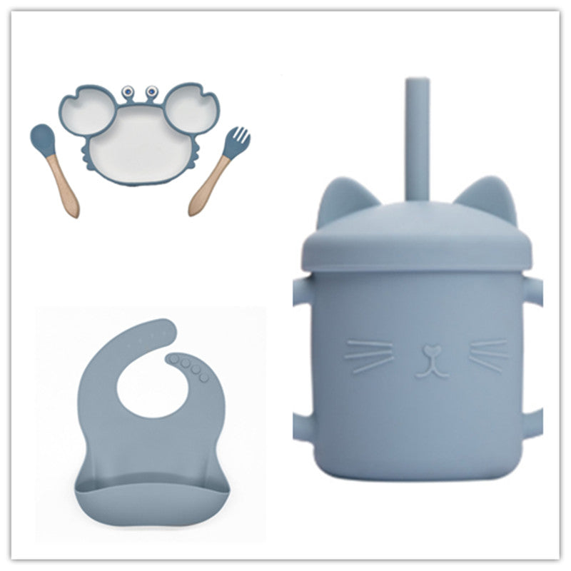 Silicone Non-slip Baby Feeding Bowl