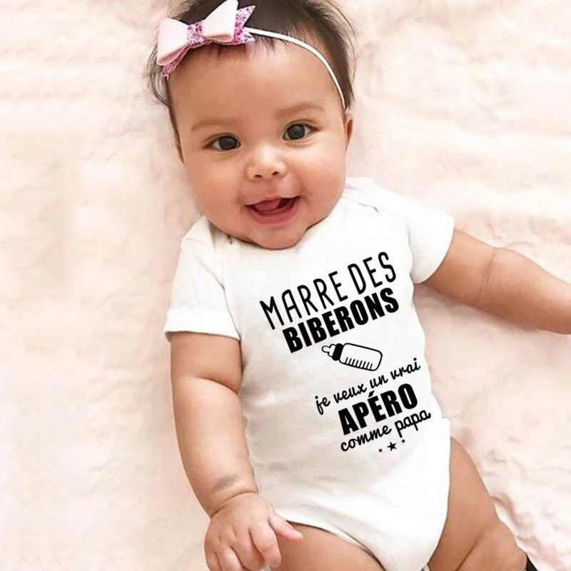 Pure Cotton One-pieces Baby Romper