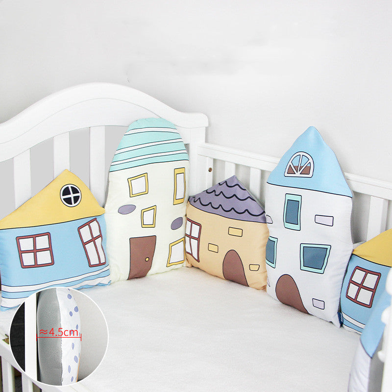 Nordic Style Surround House Crib