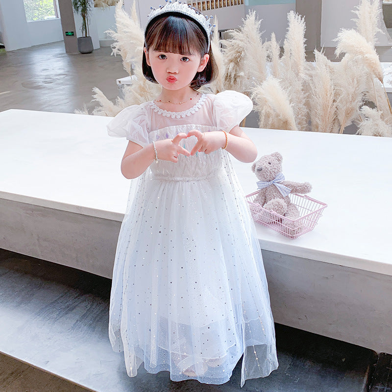 Princess Elsa Girls Baby Gradient Dress