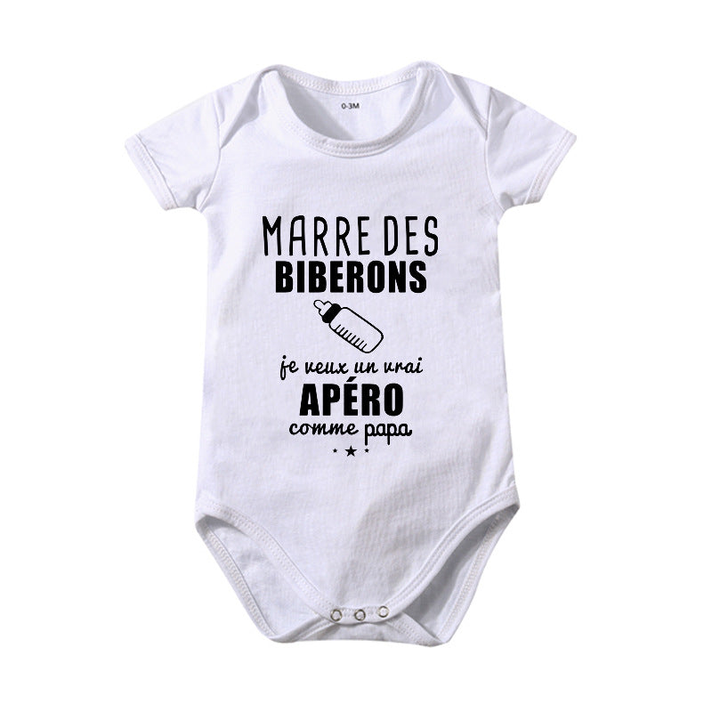 Pure Cotton One-pieces Baby Romper